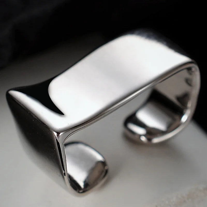 100% 925 Sterling Silver Smooth Surface Ear Cuff Clip on Earrings For Women Girl Without Piercing Earings Jewelry